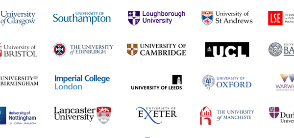 Pursue a career with top-ranked universities in the UK