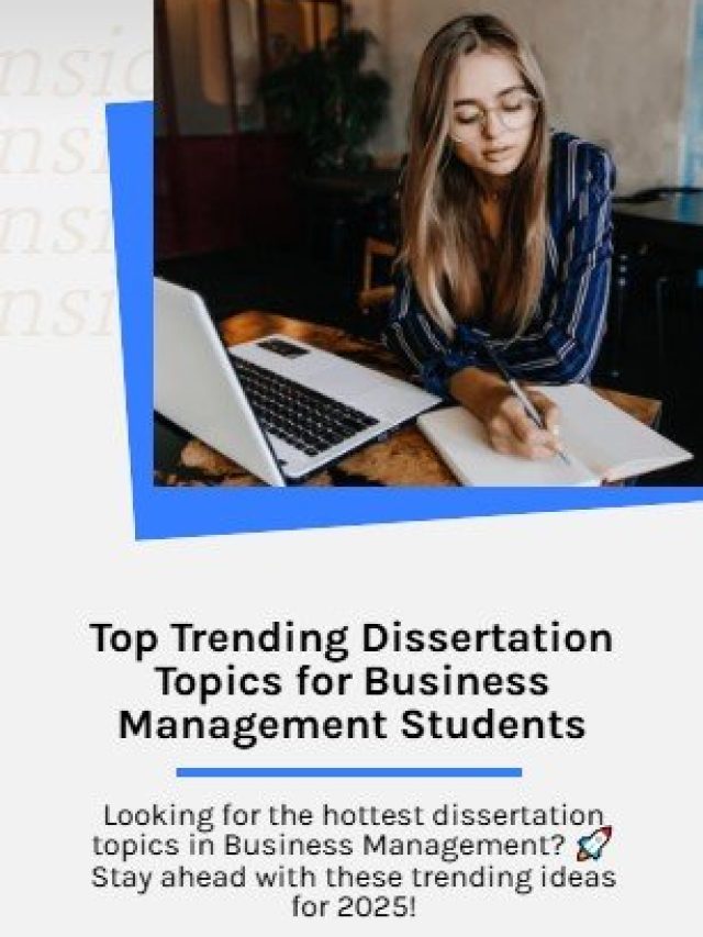dessertation topics